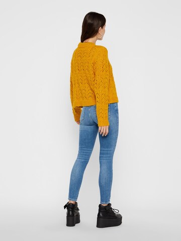 PIECES Skinny Jeans 'Delly' in Blue