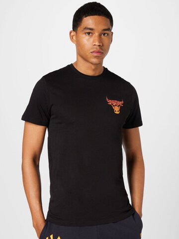 NEW ERA Shirt in Zwart: voorkant