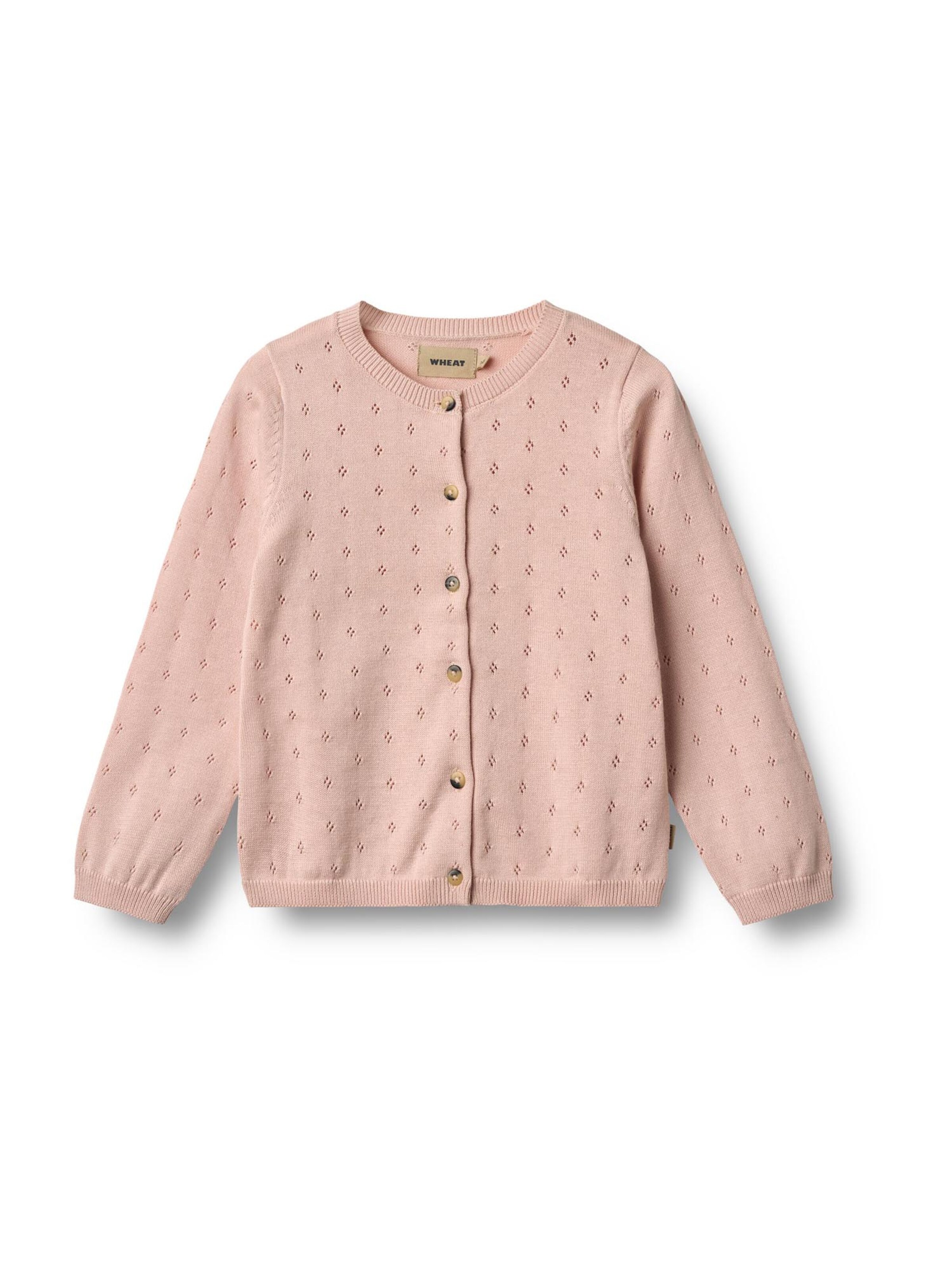 WHEAT Kardigan 'Maia' – pink: přední strana