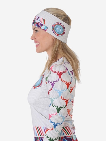 the freisein project Athletic Headband 'BlooMing' in Beige