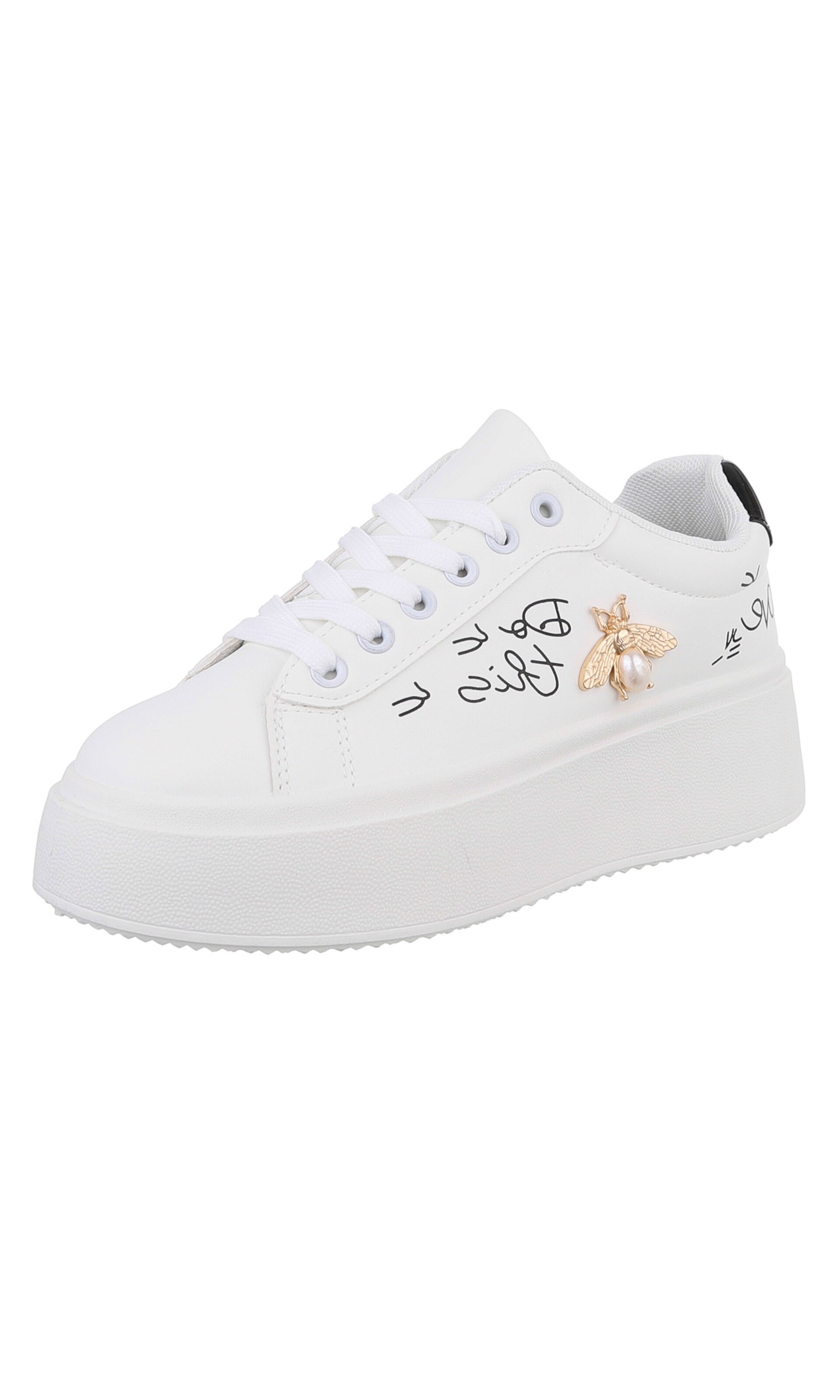 Ital-Design Sneaker in Weiß: Vorderseite