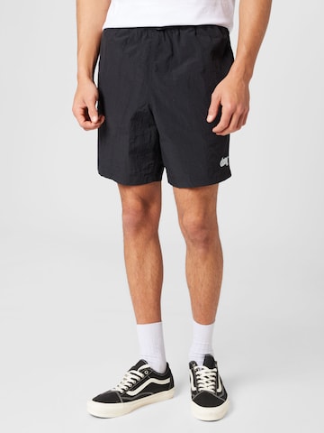 Obey Regular Workout Pants in Black: front