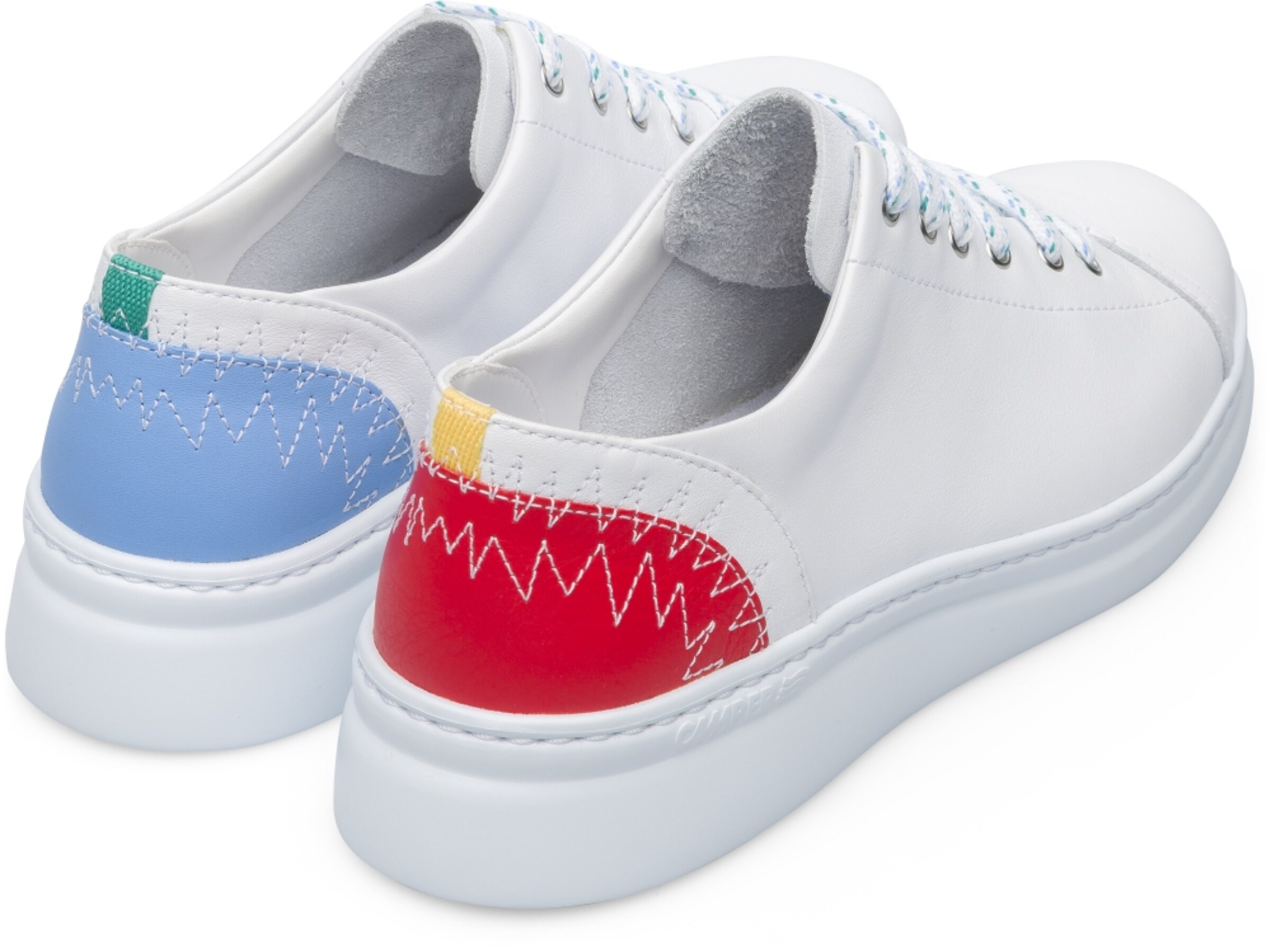 Baskets basses ' Twins ' CAMPER en blanc