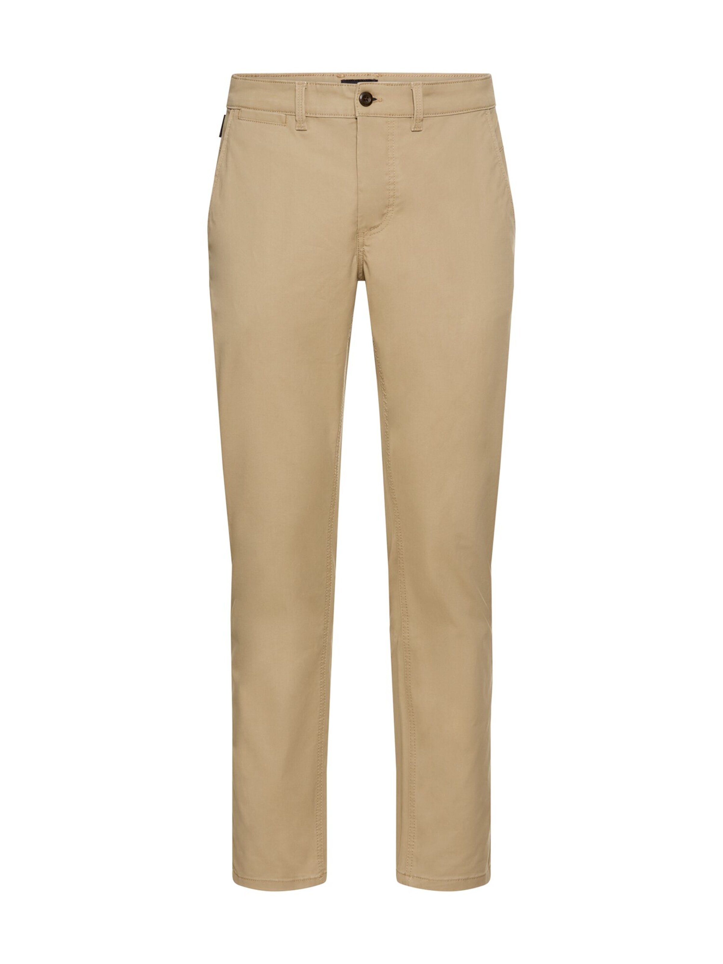 CAMEL ACTIVE Slim fit Chino Pants in Beige: front