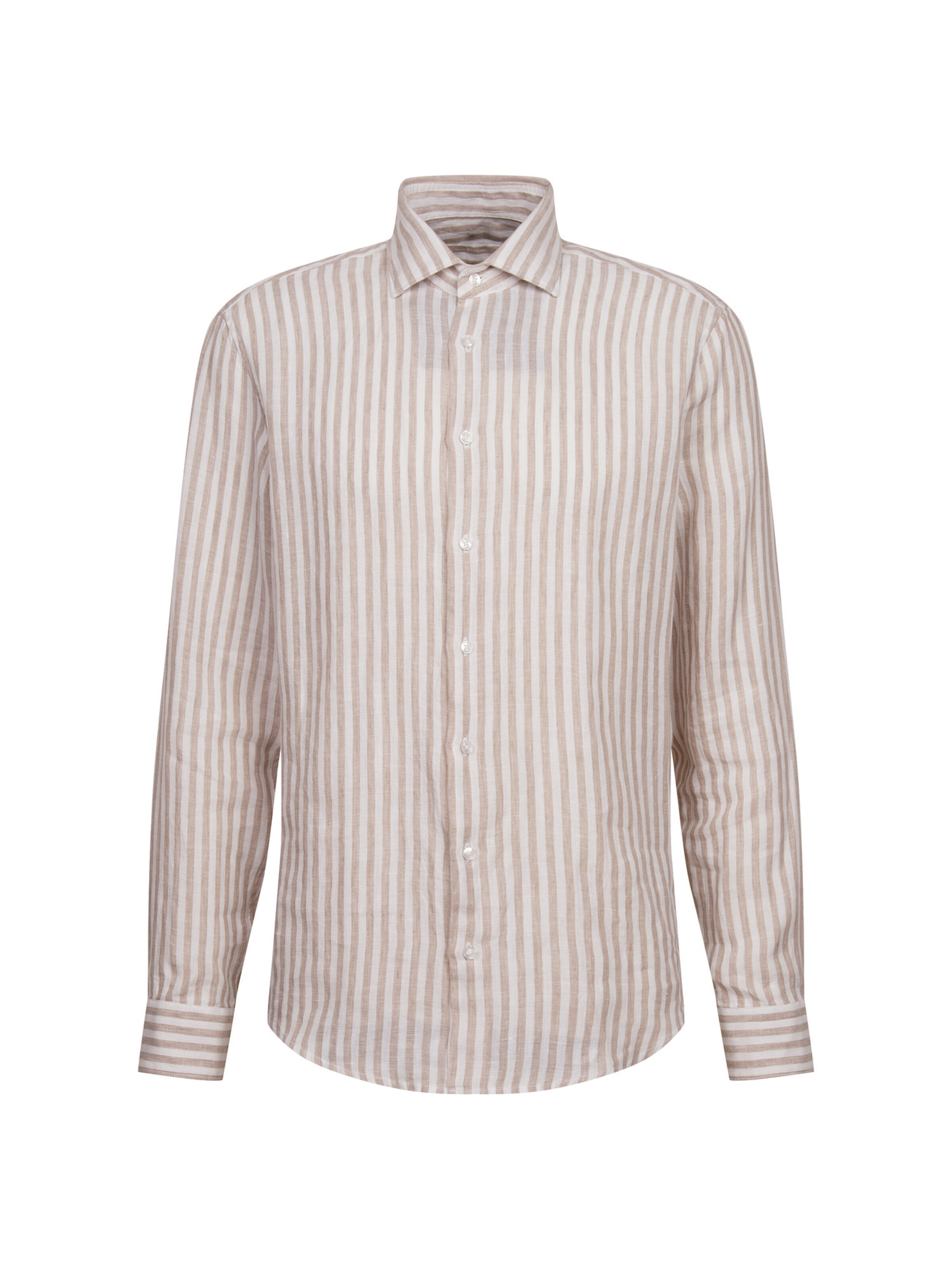 SEIDENSTICKER Hemd in Beige: Vorderseite