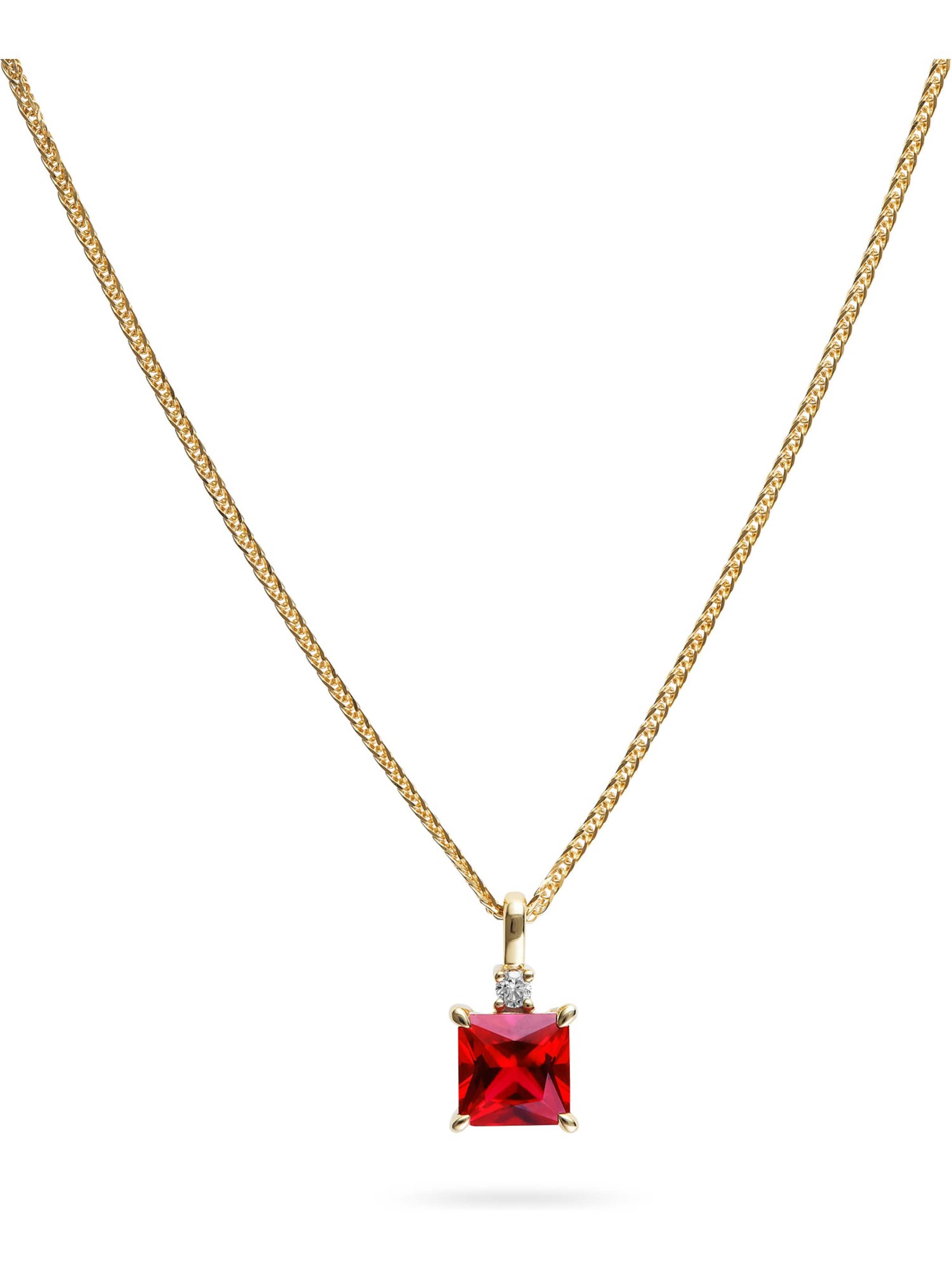 CHRIST Kette in Gelb: Vorderseite