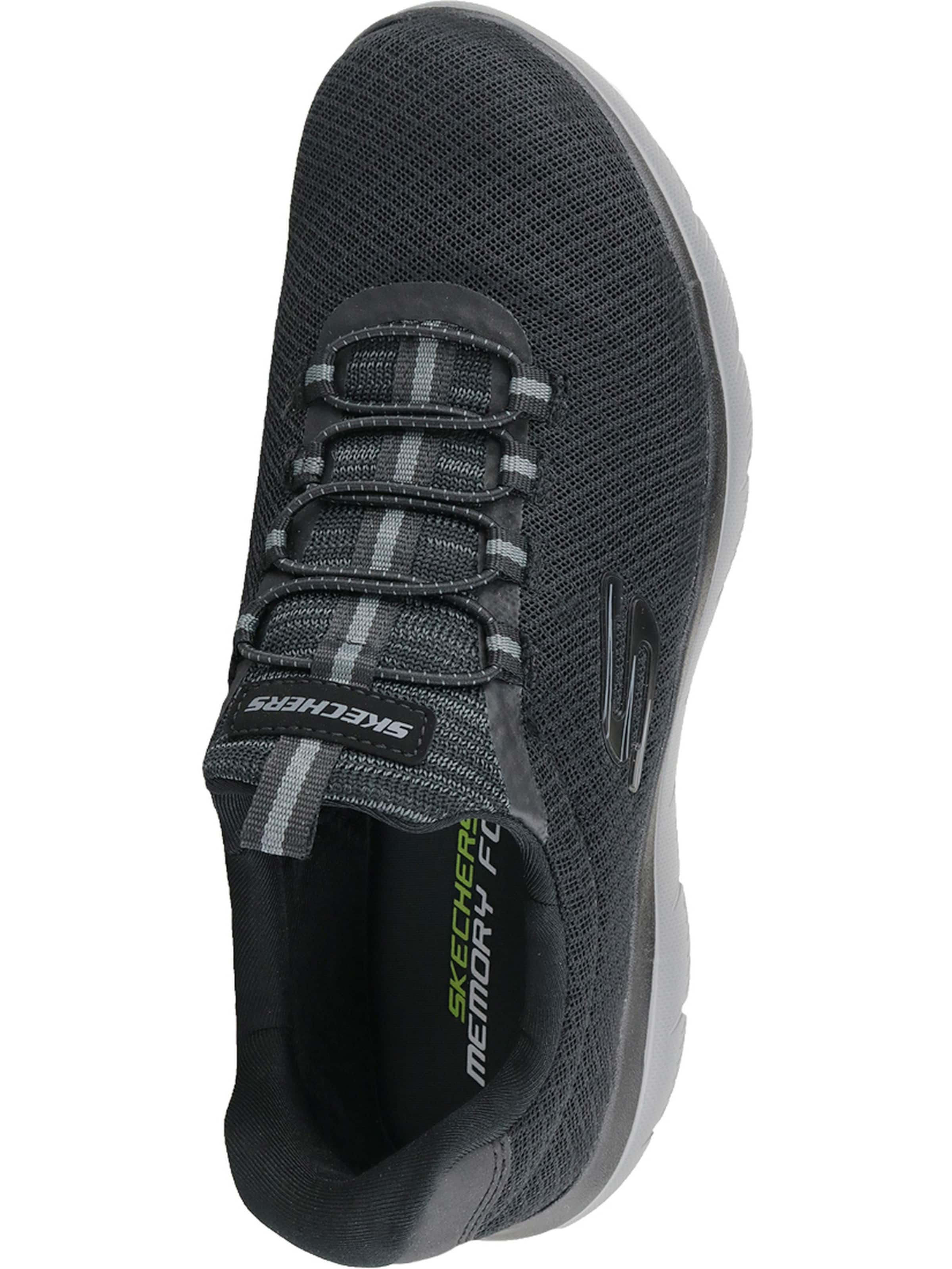 SKECHERS Sneakers laag 'Summits' in Zwart