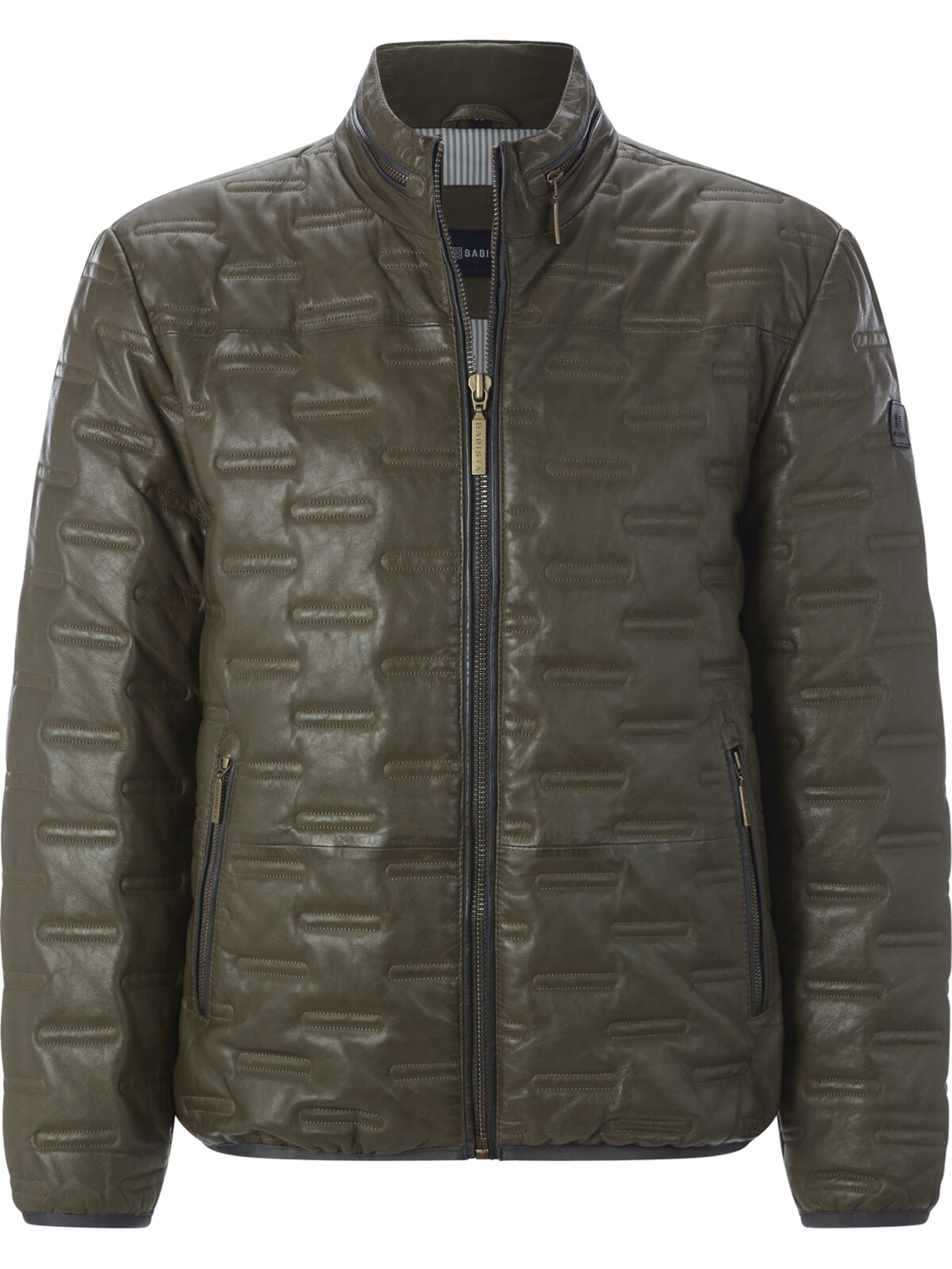 BABISTA Between-Season Jacket 'Ramilo' in Green: front