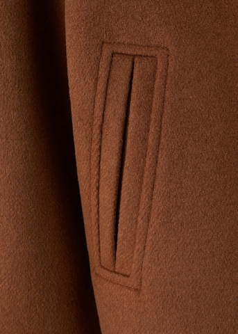 MANGO Between-Season Jacket in Brown