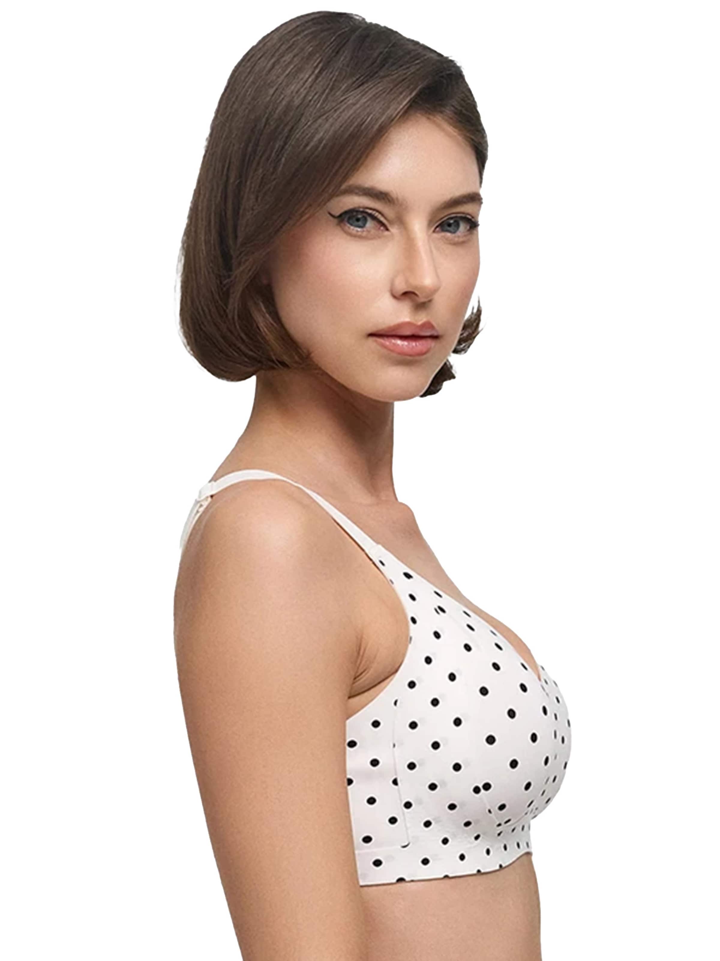 cfab (formerly creamy fabrics) - Push-up Sujetador 'Seamless Compact Push-Up BH' en blanco