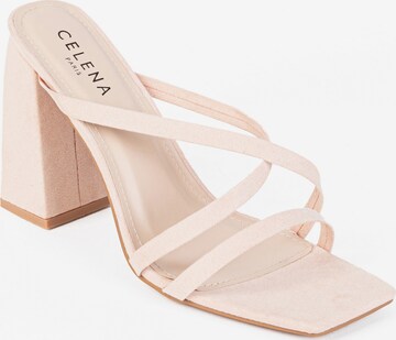 Celena Mule 'Cybill' in Beige