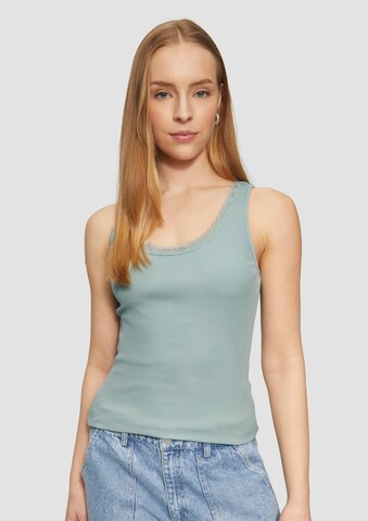 QS Top in Grün: Vorderseite