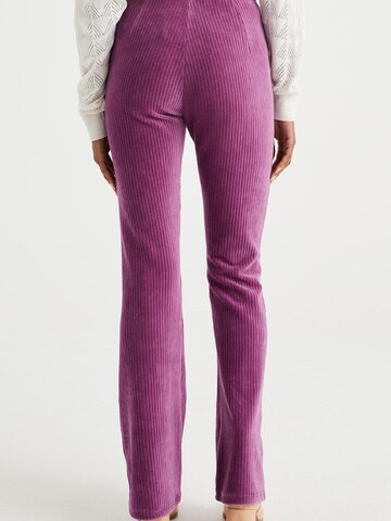 purpurinė WE Fashion Kliošinis Tamprės