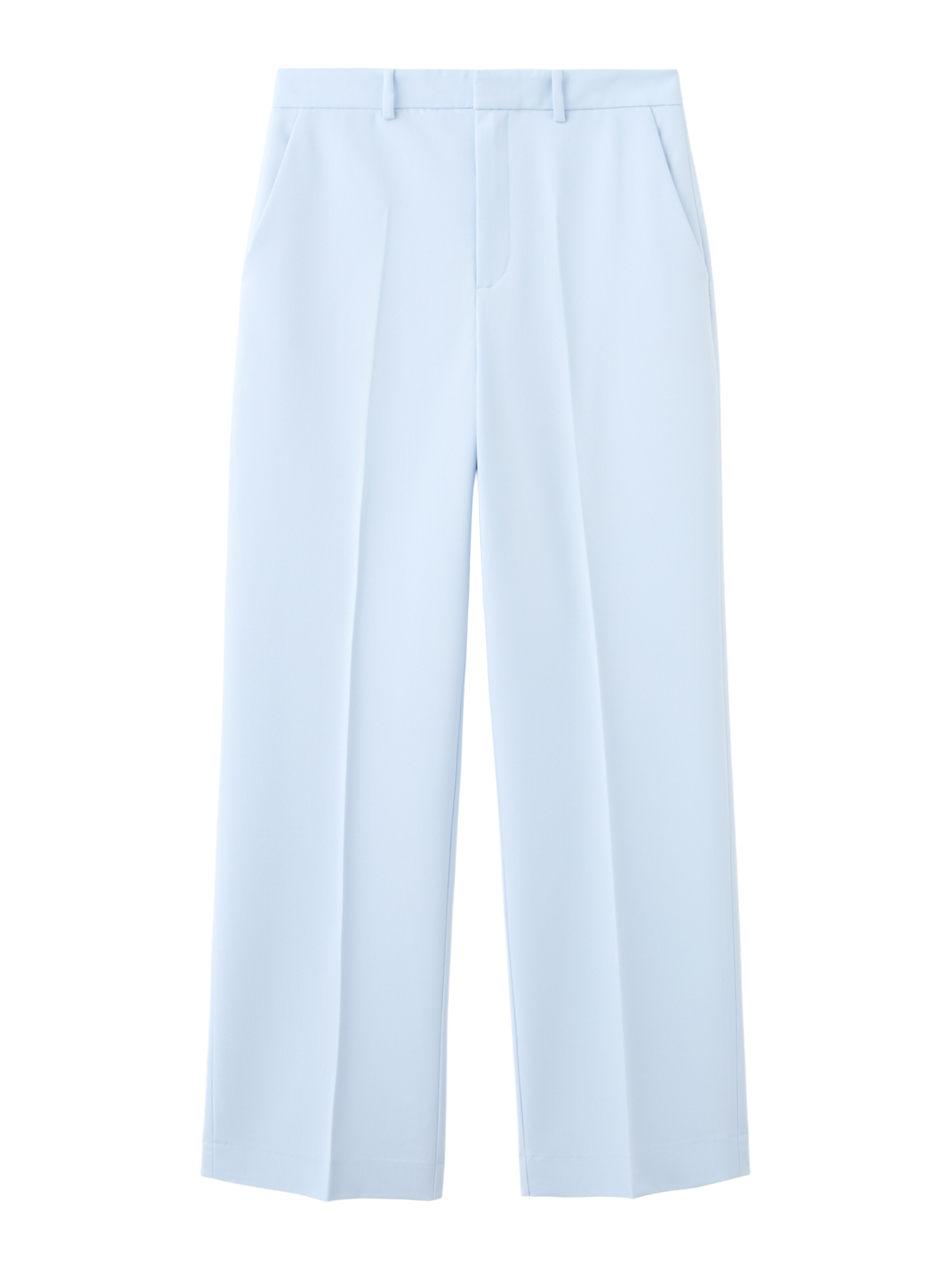 Pantaloni cu dungă 'BOREAL' MANGO pe albastru deschis, Vizualizare produs