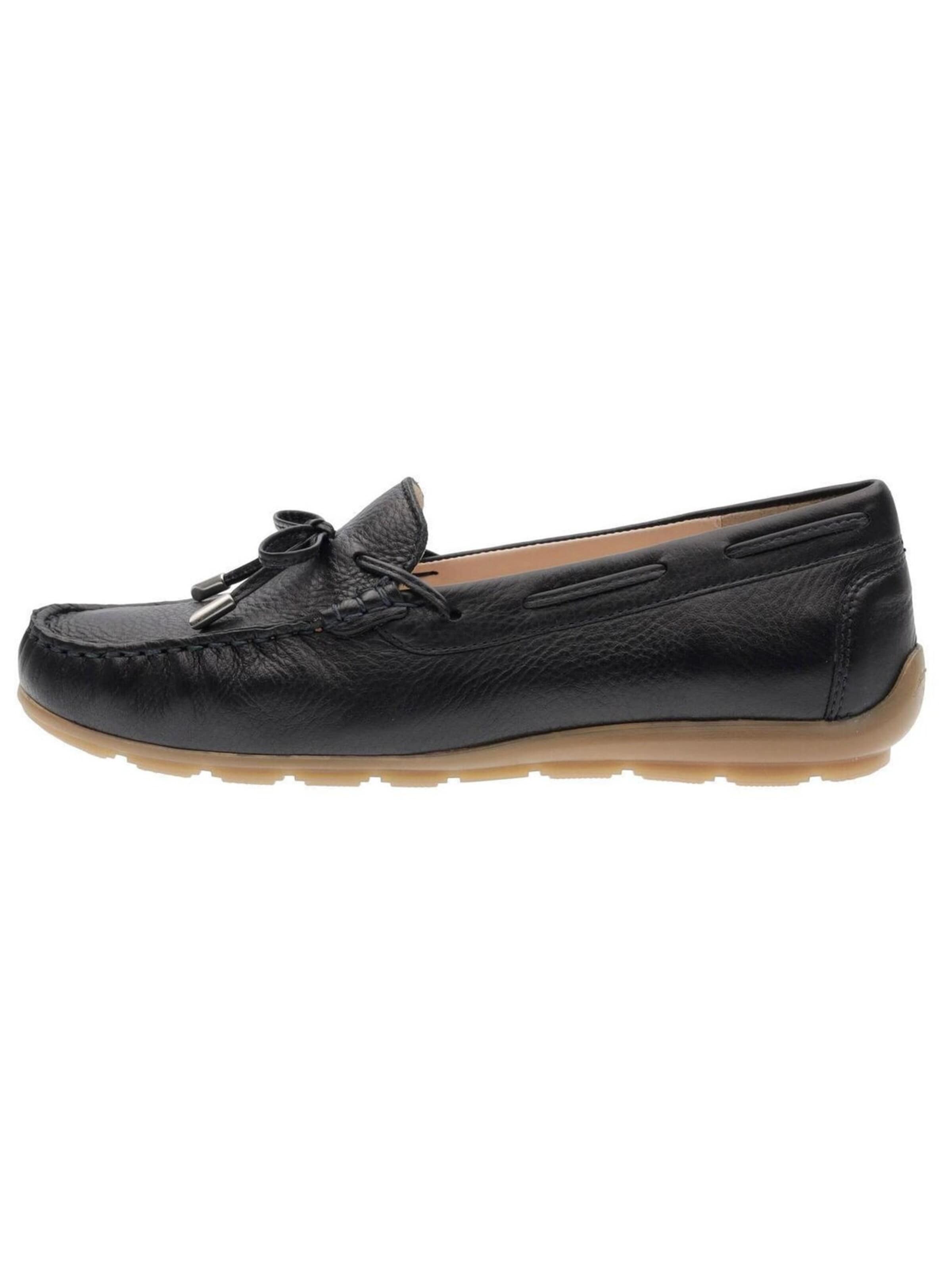 Mocassin 'Sportlicher Slipper Damen 12-19212-02 Echtleder in blau' ARA en bleu : devant