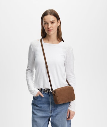 Sac à bandoulière Liebeskind Berlin en marron : devant