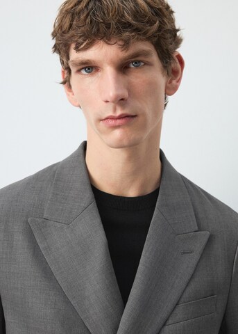 MANGO MAN Regular fit Suit Jacket 'Ricardo' in Grey