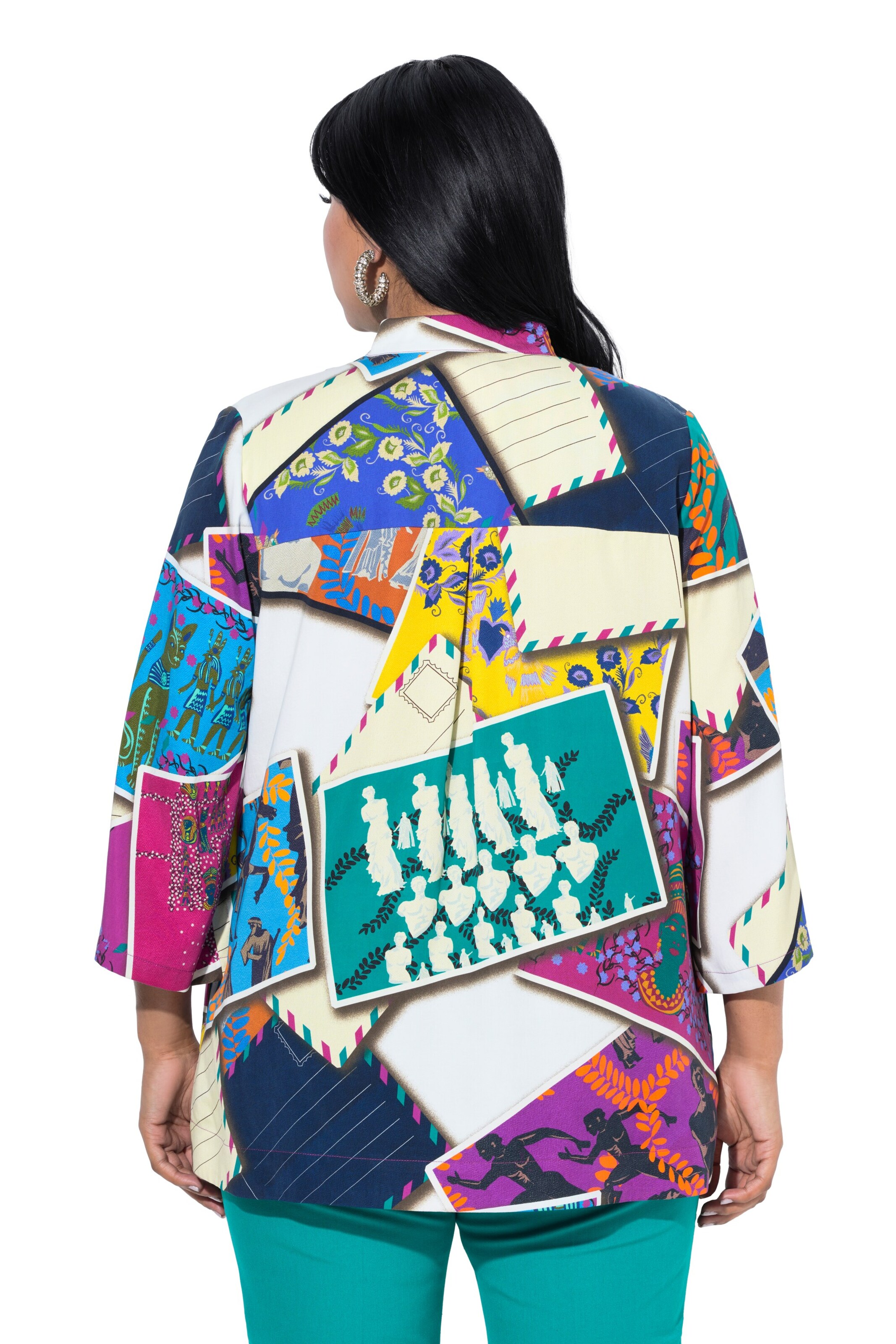 Ulla Popken Bluse in Mischfarben