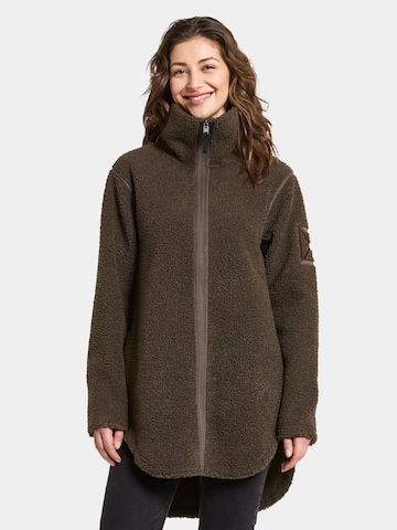 Veste en polaire 'UMI' Didriksons en marron : devant