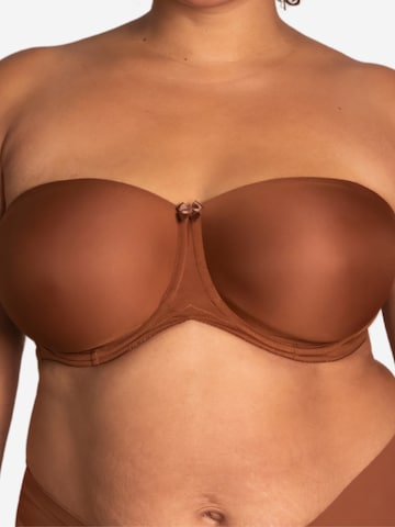 Balconcino Reggiseno 'Liberty Conscious' di SugarShape in marrone