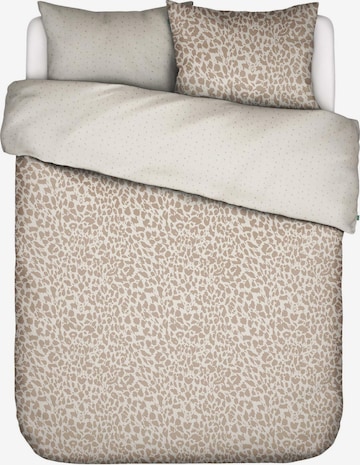 COVERS & CO Bettwäsche 'Wild Thing' (GOTS) in Beige: predná strana