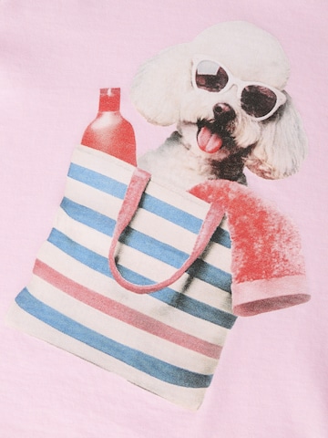 NAME IT Póló 'NMFVOTEA' - rózsaszín