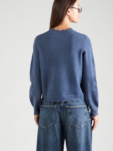 VILA Sweater 'VINIKOLINA' in Blue