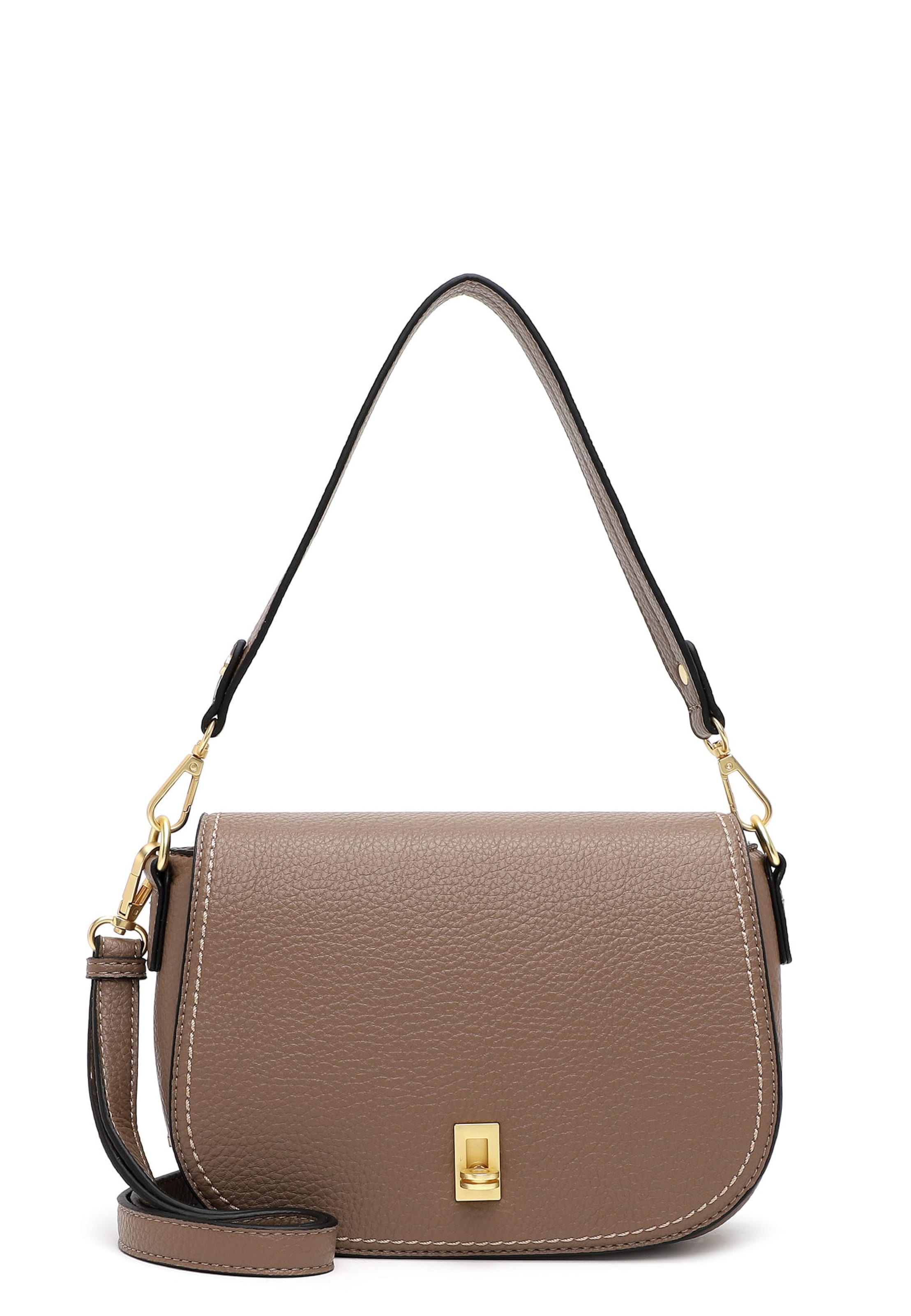Emily & Noah Crossbody Bag ' Leni ' in Brown: front