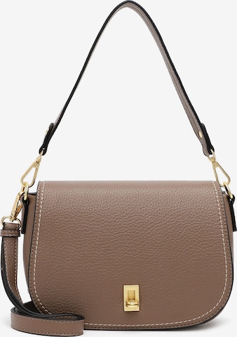 Emily & Noah Crossbody Bag ' Leni ' in Brown: front