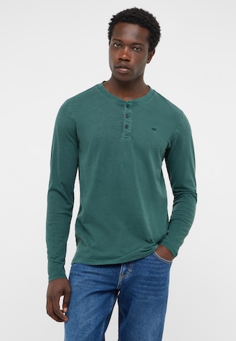 MUSTANG Shirt 'Atchison' in Grün: Vorderseite