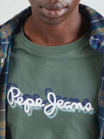 Pepe Jeans T-Shirt in Grün