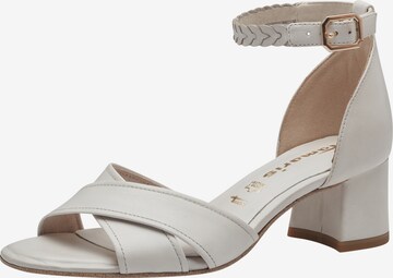 TAMARIS Sandals in White: front
