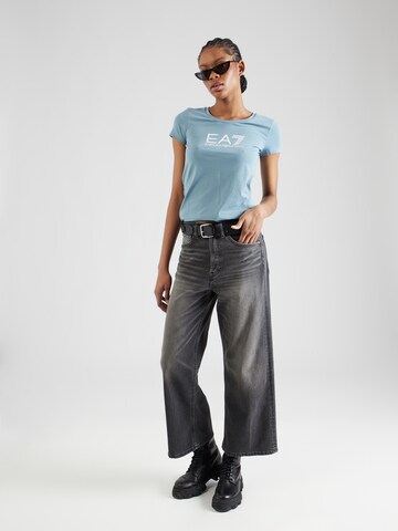 ARMANI EXCHANGE - Camiseta 'Shiny' en azul