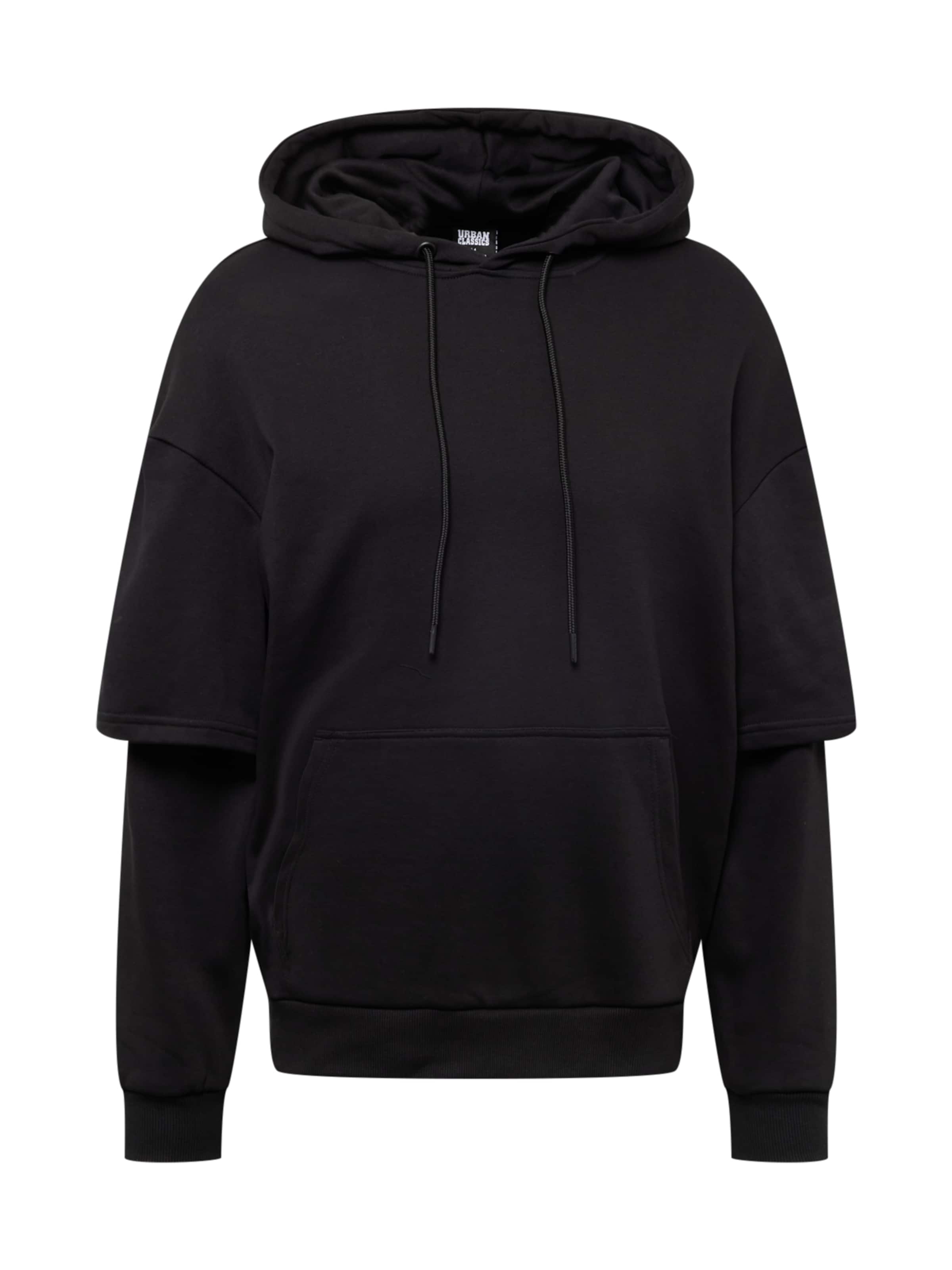 Urban Classics Mikina – černá: přední strana