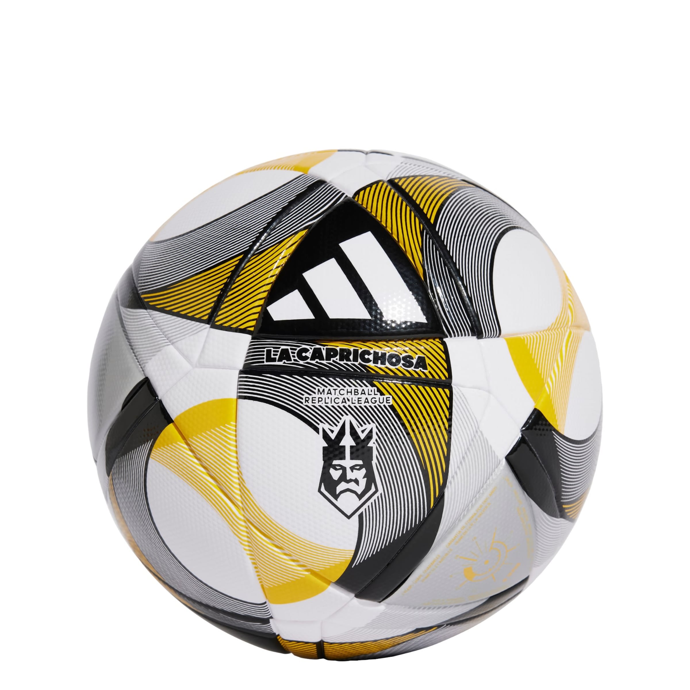 ADIDAS PERFORMANCE - Pelota 'Kings League La Caprichosa League' en blanco: frente