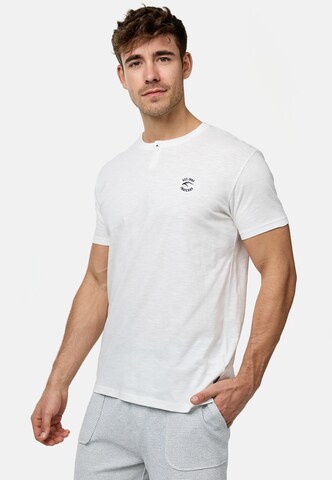 INDICODE JEANS T-Shirt ' Ansel ' in Weiß