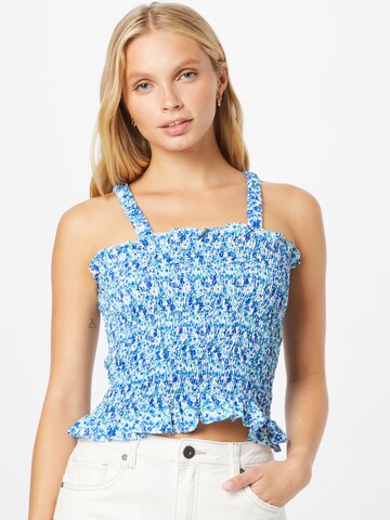 PIECES Top 'JOSSI' in Blue: front