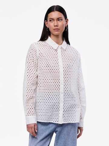 PIECES Bluse‌‌‌‌‌‌ in Weiß