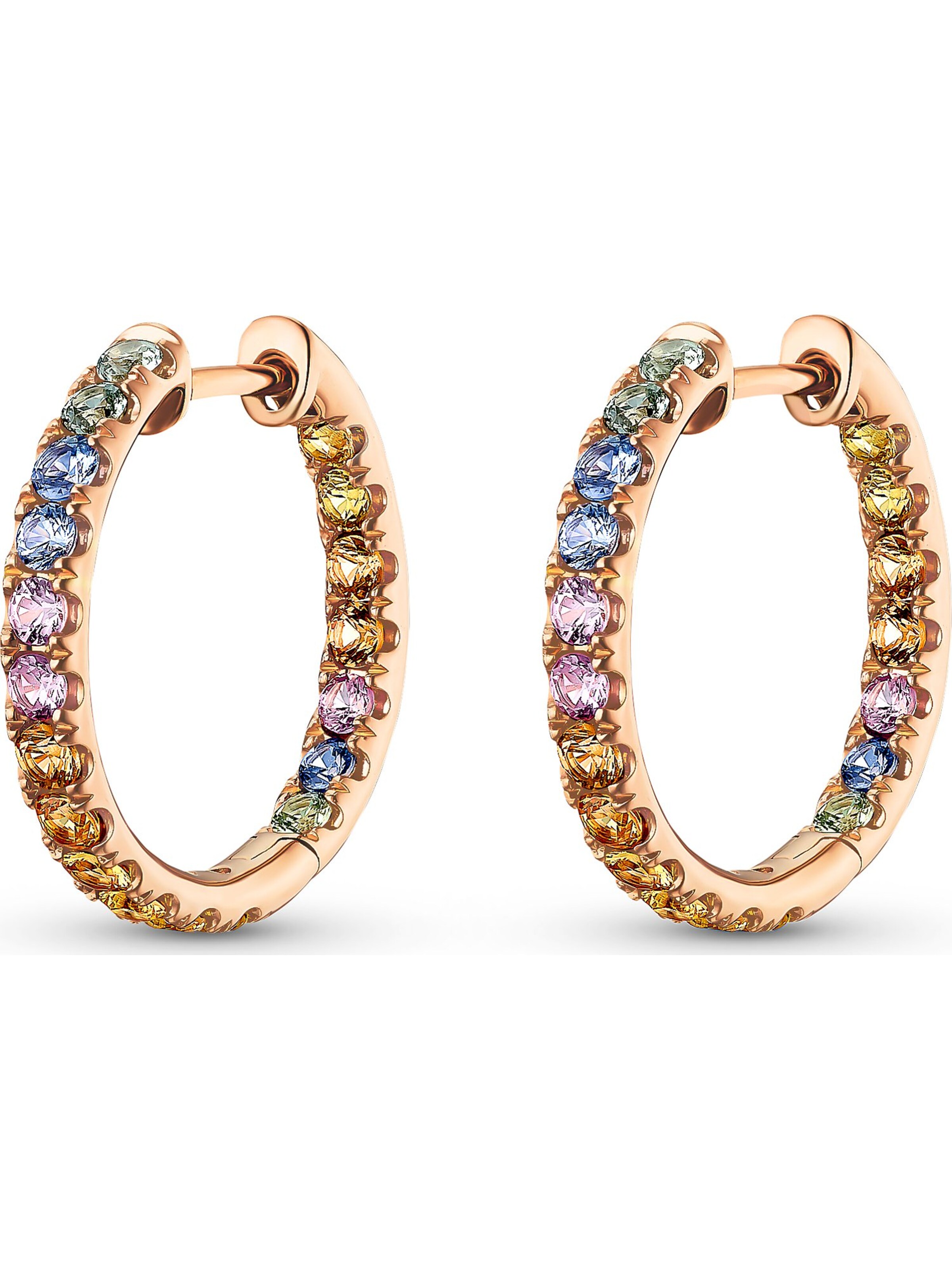 GUIA Earrings in Pink: front