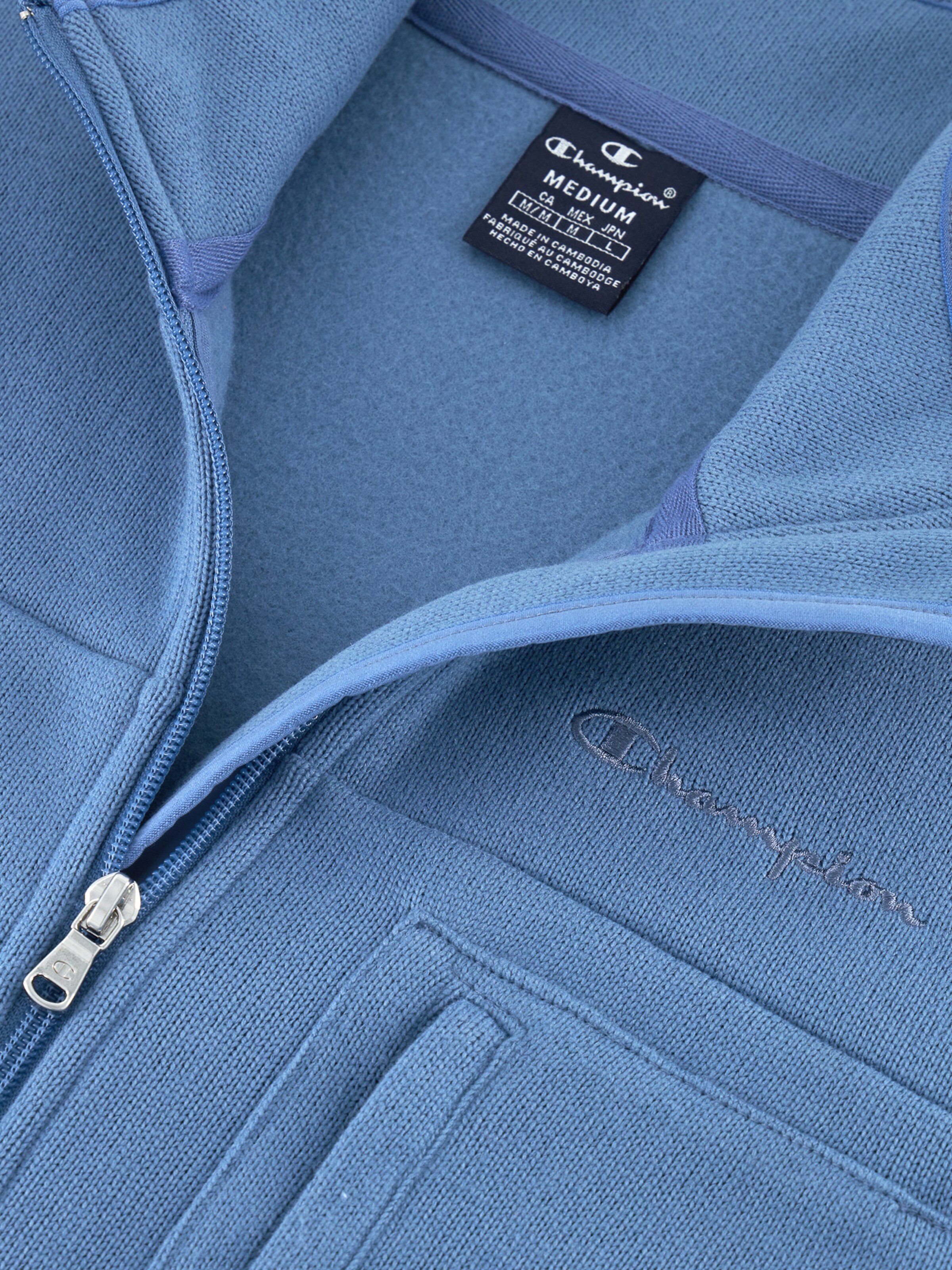 Veste de survêtement Champion Authentic Athletic Apparel en bleu