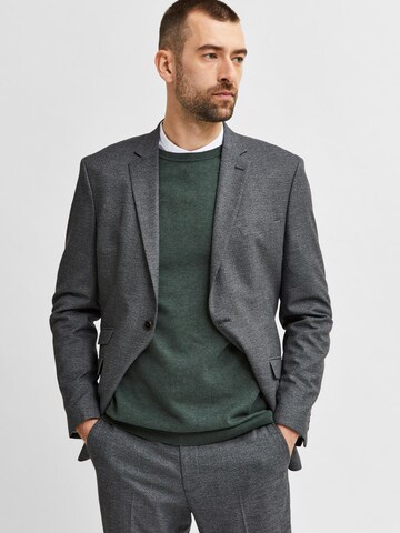 SELECTED HOMME Klasický střih Svetr 'Berg' – zelená