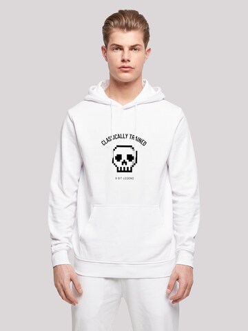 F4NT4STIC Sweatshirt 'SEVENSQUARED' in Wit: voorkant