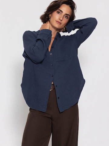 SASSYCLASSY Bluse‌‌‌‌‌‌‌‌‌‌ in Blau