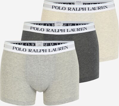 Polo Ralph Lauren Boxers em bege mosqueado / cinzento escuro / acinzentado / branco, Vista do produto