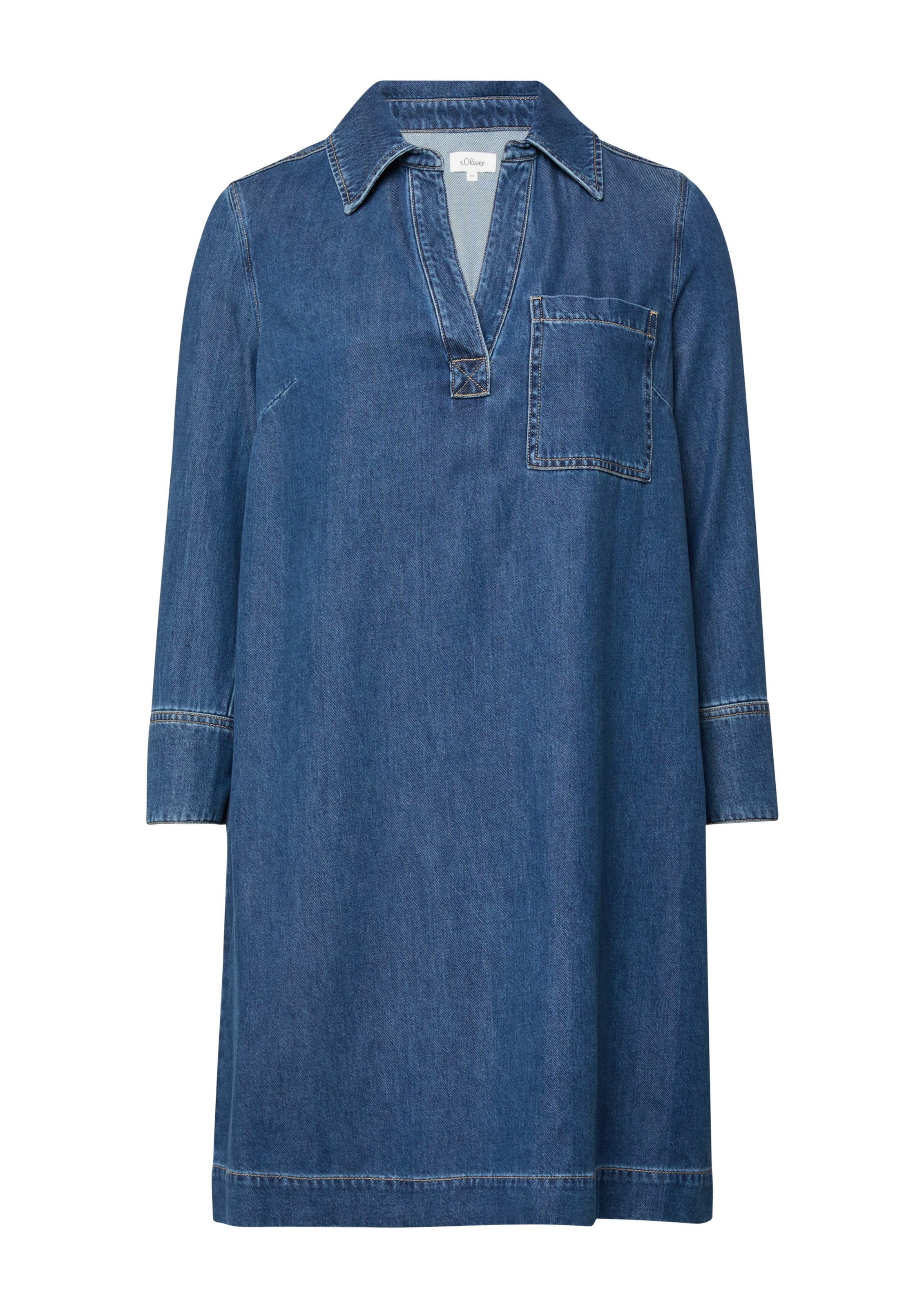 Robe s.Oliver en bleu : devant