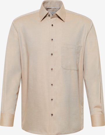 ETERNA Hemd in Braun: Vorderseite