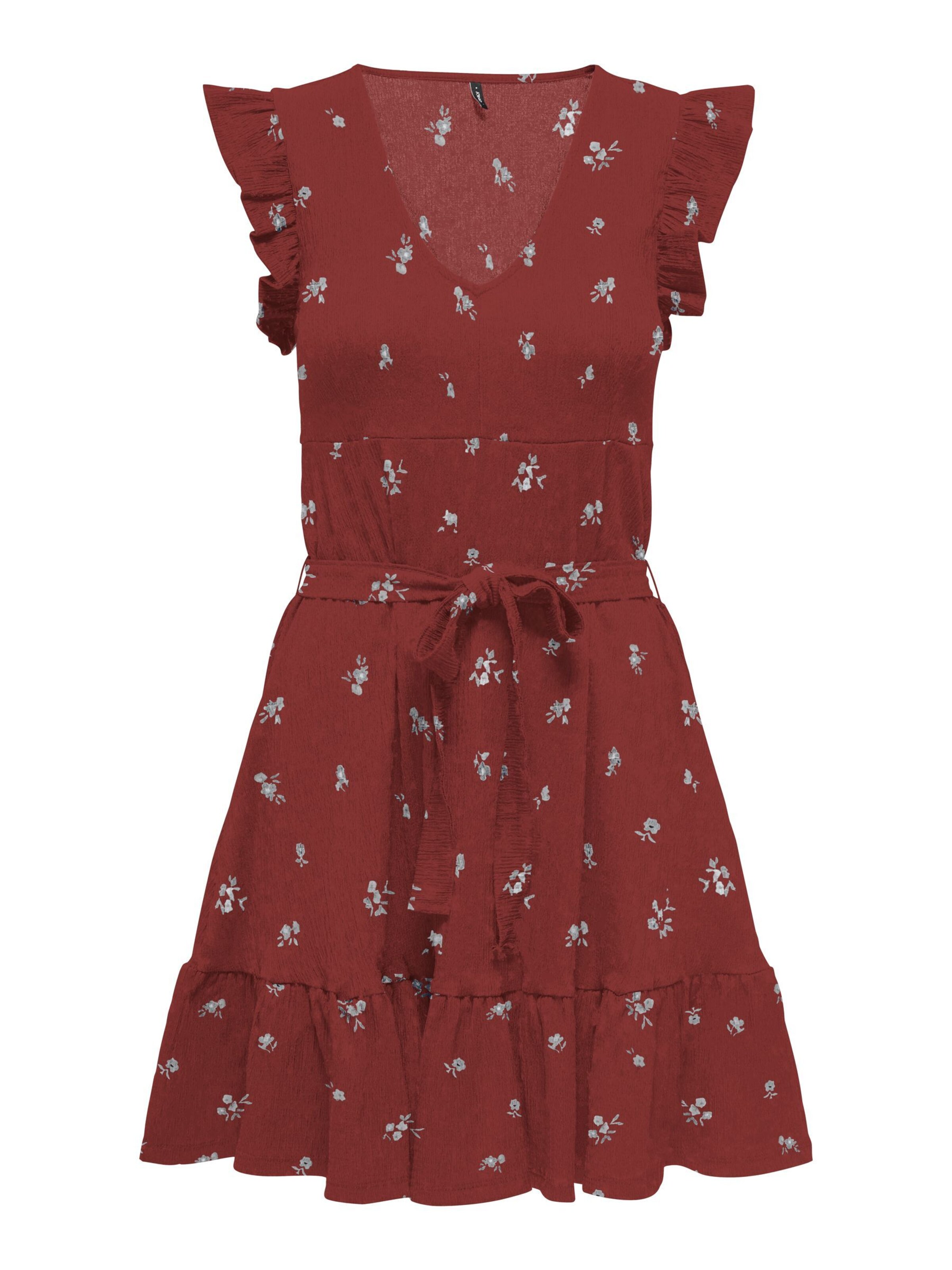 Abito 'ONLHILLARY' di ONLY in rosso: frontale