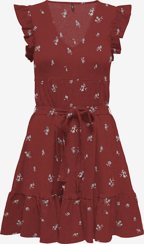 ONLY Kjole 'ONLHILLARY' i rød: forside