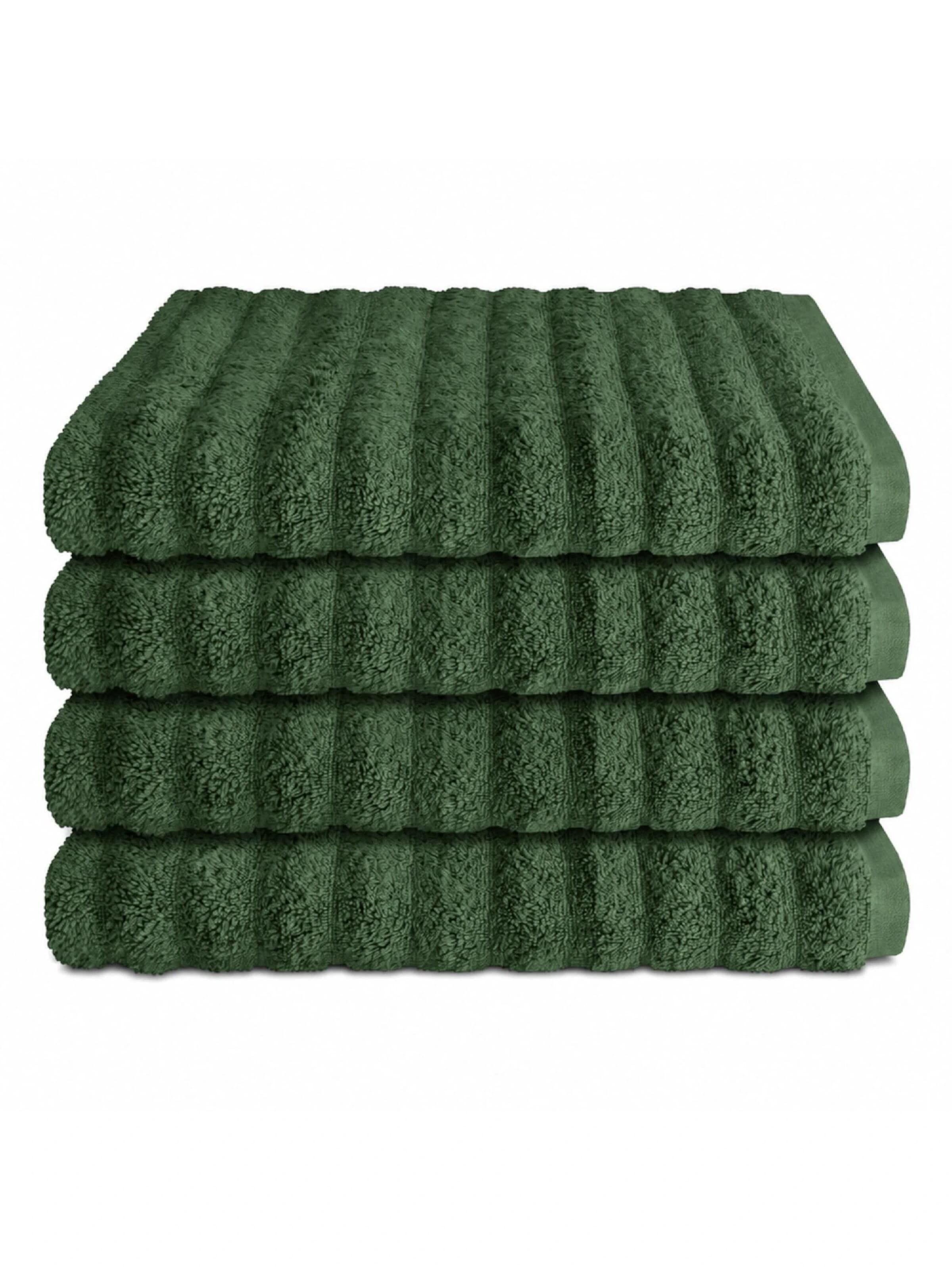 SCHIESSER Towel 'Handtuchset Neapel' in Green: front