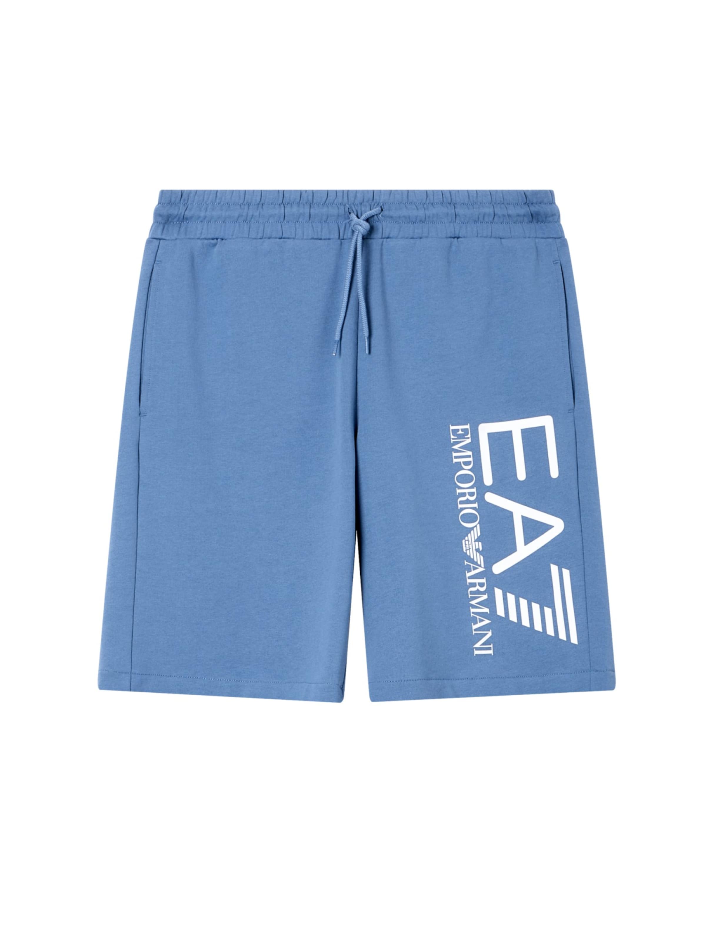 EA7 Emporio Armani Shorts in hellblau, Produktansicht
